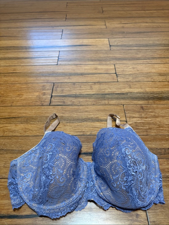 ThirdLove Other - 38E ThirdLove 24/7 Lace Balconette Bra Underwire Womens Light Blue Nude